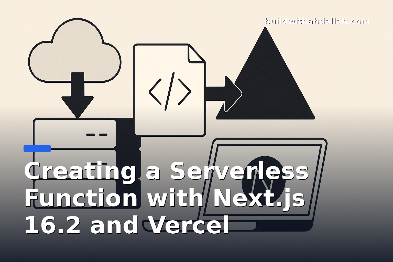 Creating a Serverless Function with Next.js 16.2 and Vercel