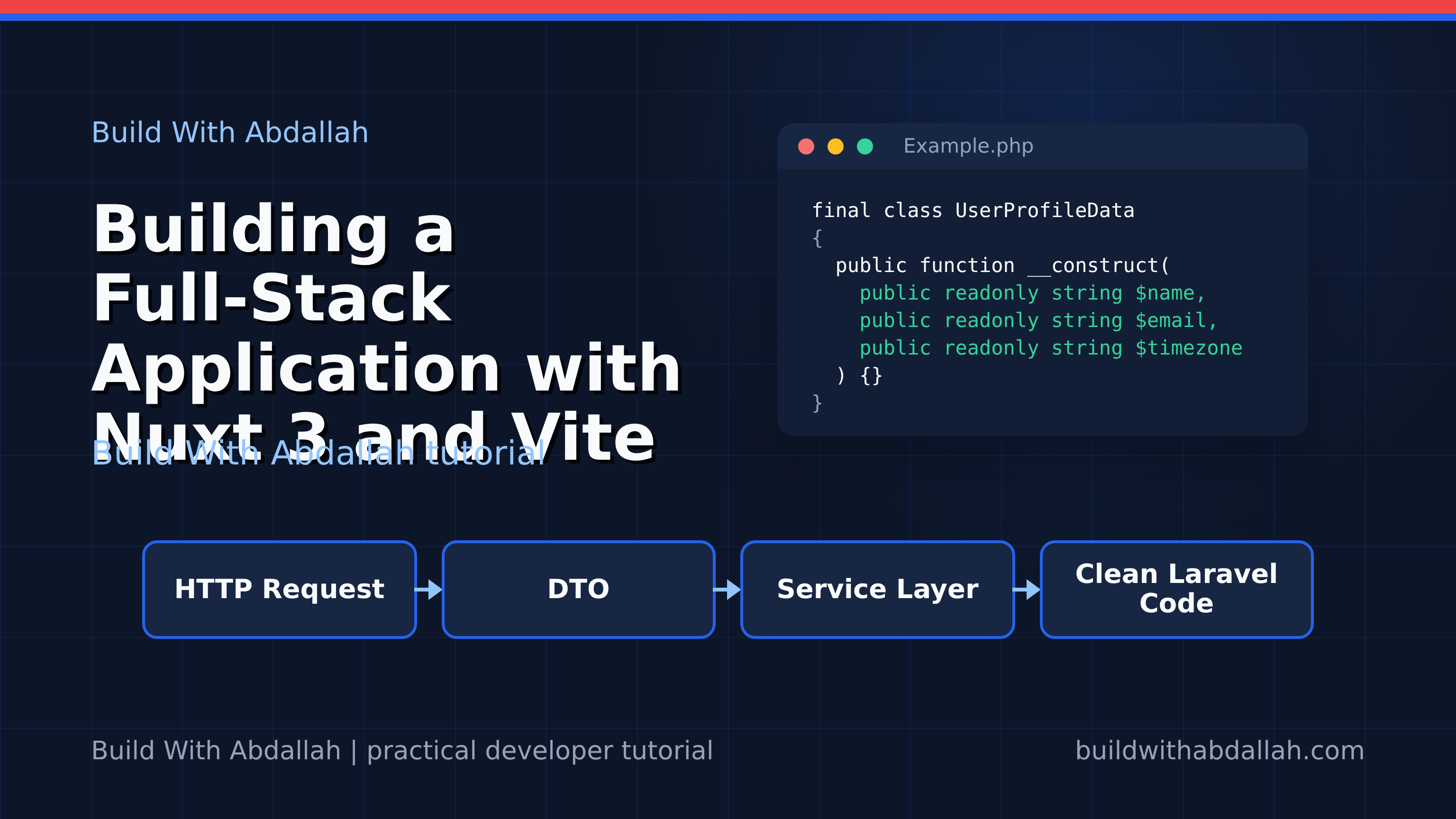Building a Full-Stack Application with Nuxt 3 and Vite